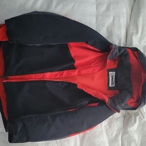 Spyder Kids Red and Black Raincoat